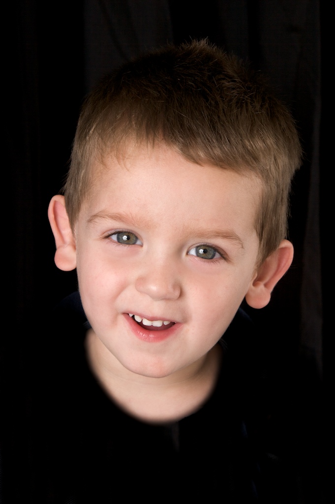 Fun smile little boy's portrait!