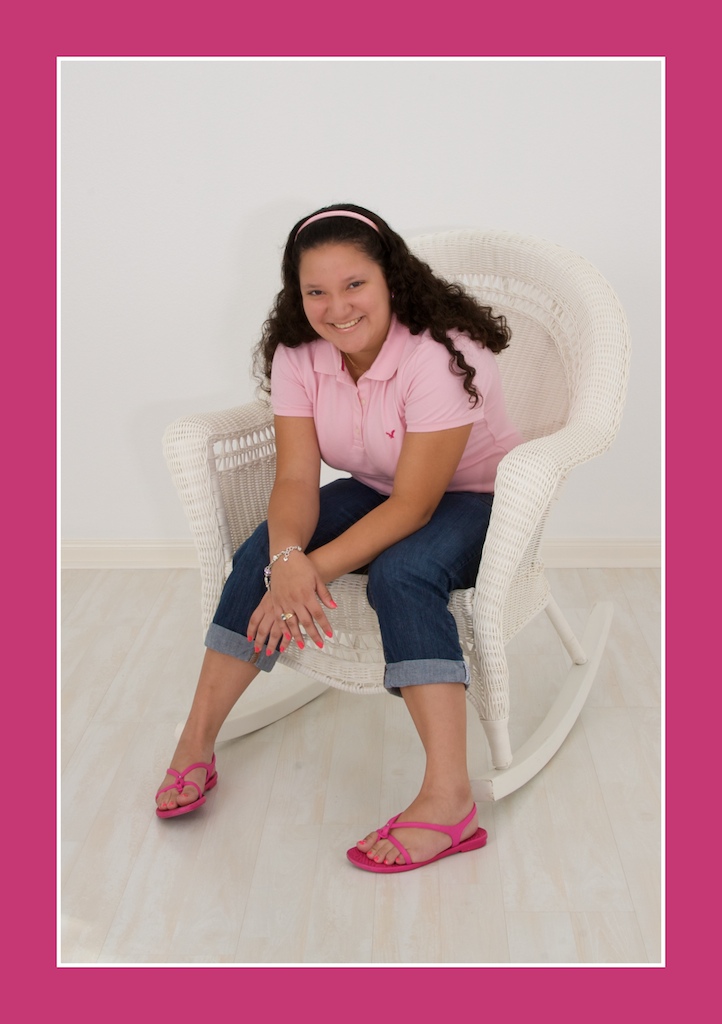 Senior Portrait, lovely young lady with beautiful curly hair!